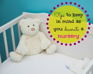 tips for decorating nursery