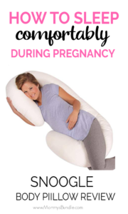 Snoogle pregnancy pillow review