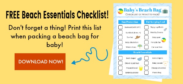 beach bag printable list