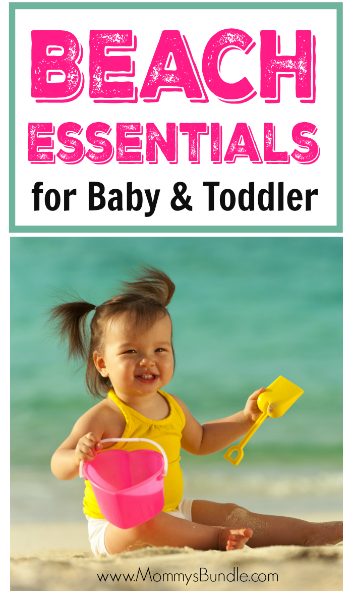 Heading to the beach with a baby or toddler? This beach packing list, will tell you exactly what you'll need for a fun-filled day with baby and toddler in tow.