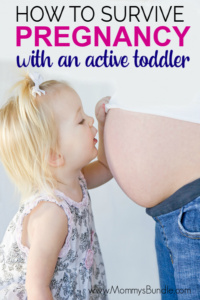Managing pregnancy symptoms with a toddler to watch is tough! Learn how to cope with the demands of raising a toddler while pregnant with these helpful tips!