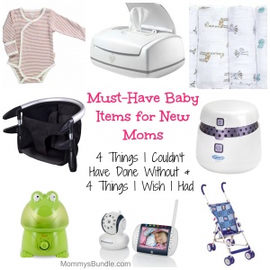 Must-have baby items for moms