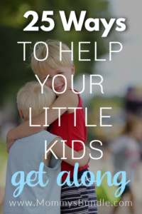 Tips to help kids get along