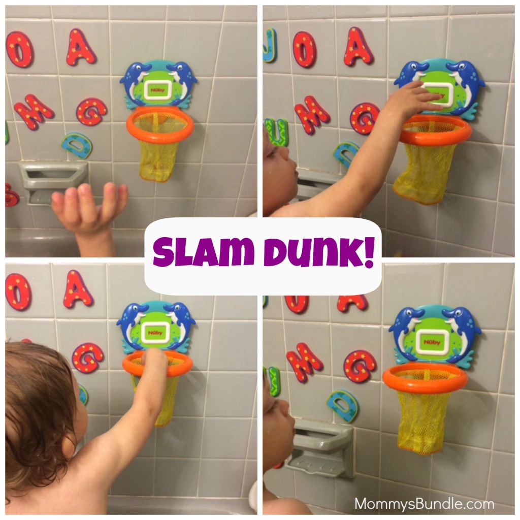 slam dunk bath toy