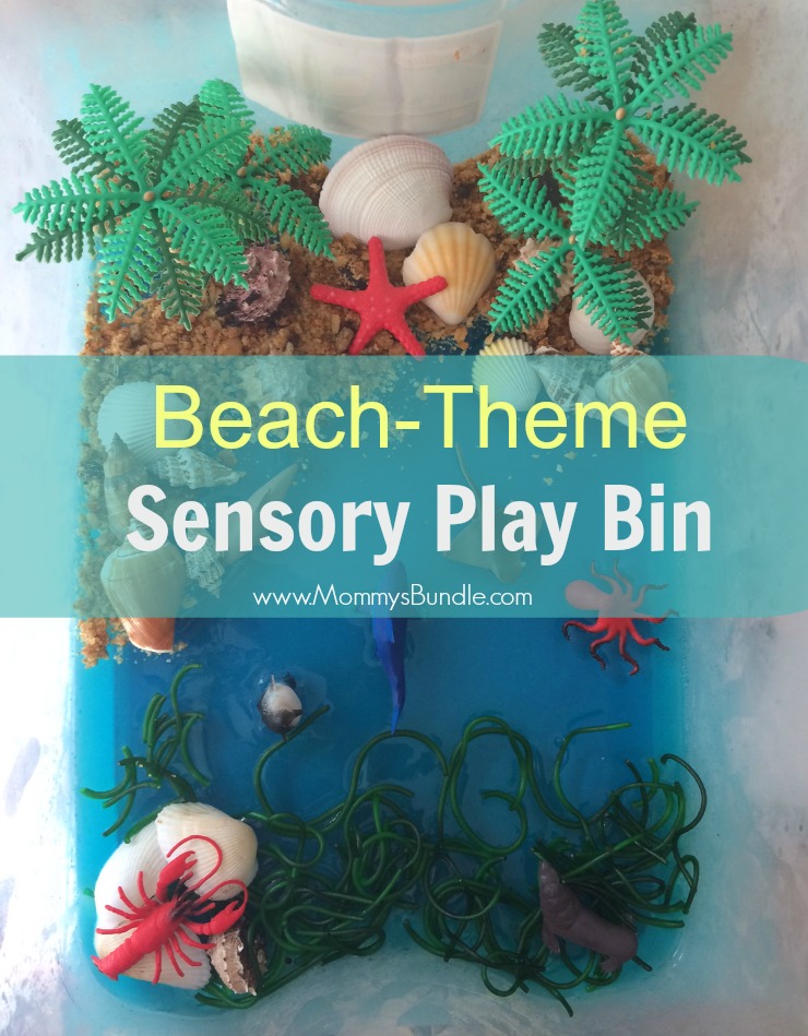 Beach Bin: Sensory Activity
