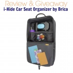 Brica i-Hide Car Seat Organizer {Review & Giveaway}