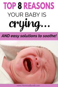 reasons why babies cry