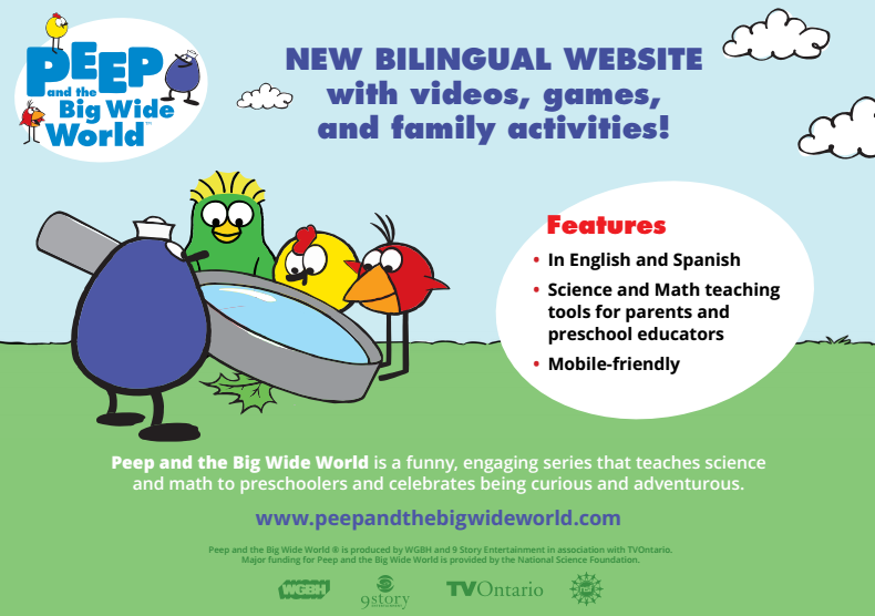Peep bilingual website