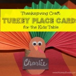 Thanksgiving Craft: Turkey Place Cards for the Kids