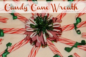 candy cane wreath