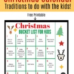 25 Christmas Traditions and Activities for Kids