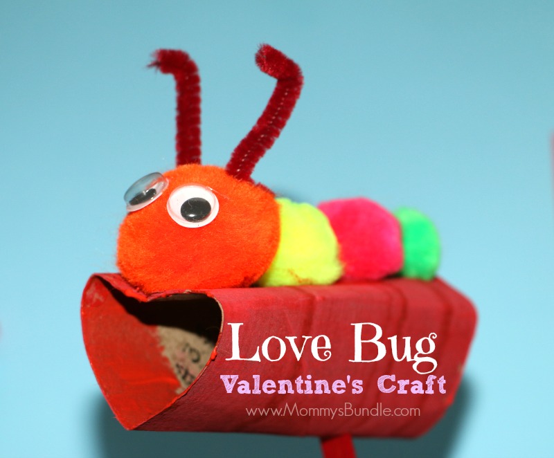 Love Bug Caterpillar Craft for Kids 