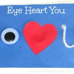 Eye Heart You: Easy Homemade Valentine