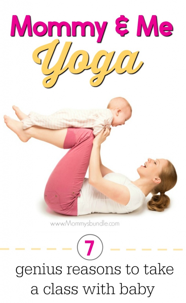 Bond with baby and make mom friends in a mommy & me yoga class! This is a fun activity for infants that provides many benefits like stress relief, exercise and more!