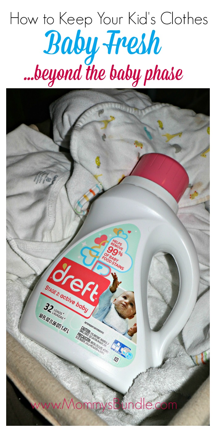 Whether you are pregnant or already have a baby boy and baby girl, you can keep clothes fresh and clean with hypoallergenic laundry solutions from Dreft. It’s one of the most popular detergents gifted at baby showers!