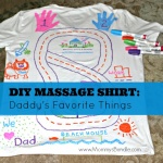 DIY Massage Shirt of Dad’s Favorites