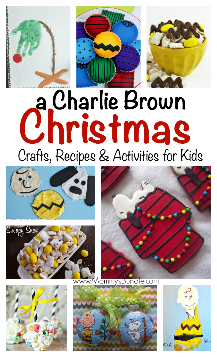 Charlie Brown Christmas: Crafts, Recipes & Activities for Kids: A roundup of yummy foods and crafts for your holiday party of Peanuts viewing!