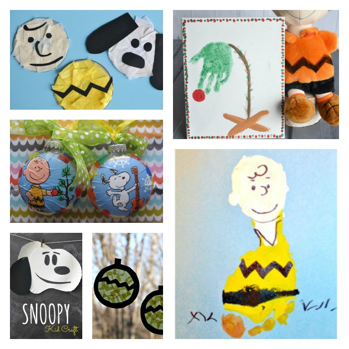 Charlie Brown Christmas Crafts for Kids