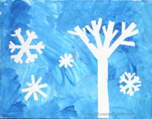 Winter Art for Toddlers