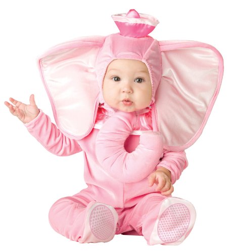 InCharacter Costumes Baby's Pink Elephant Costume, Pink, Medium