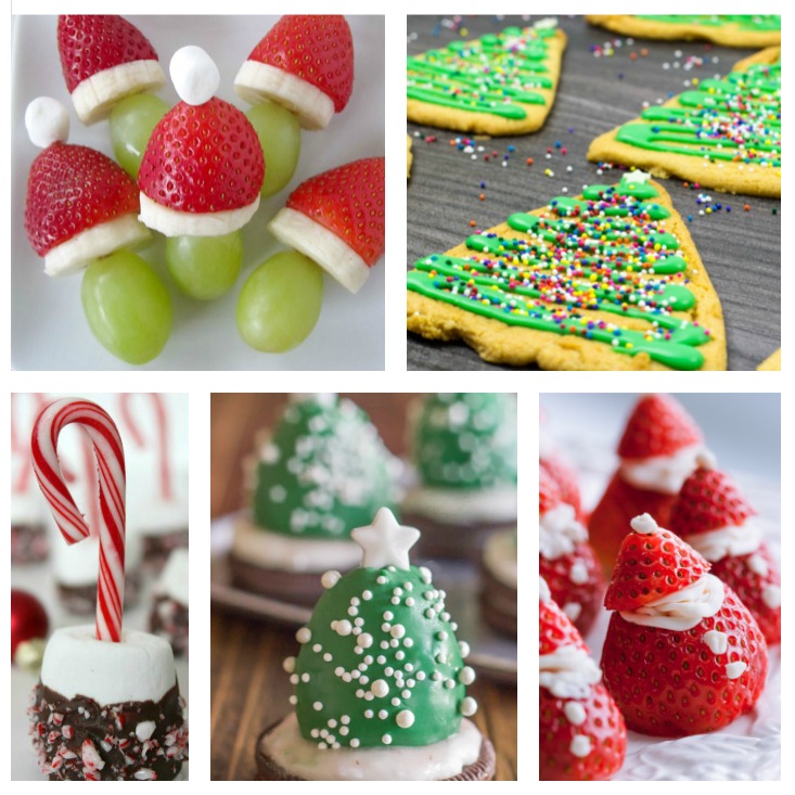Kids will LOVE these fun Christmas treats which make festive dessert recipes for a Christmas party!