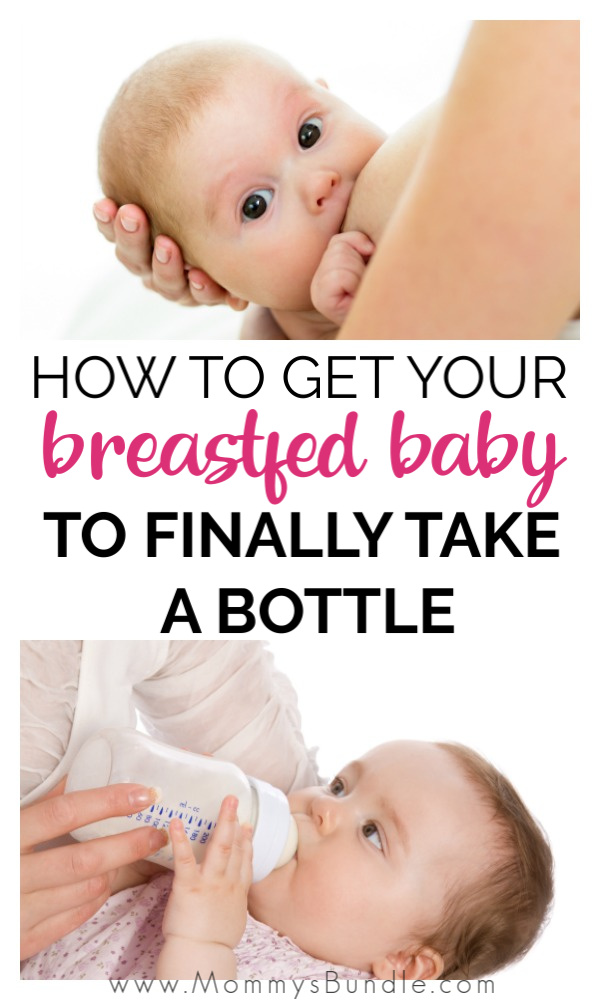 breastfed to bottle