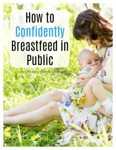 Breastfeed baby in public confidently with these easy tips! Whether you have a nursing cover or not, know your rights when it comes to feeding baby in public places. Includes free printable!