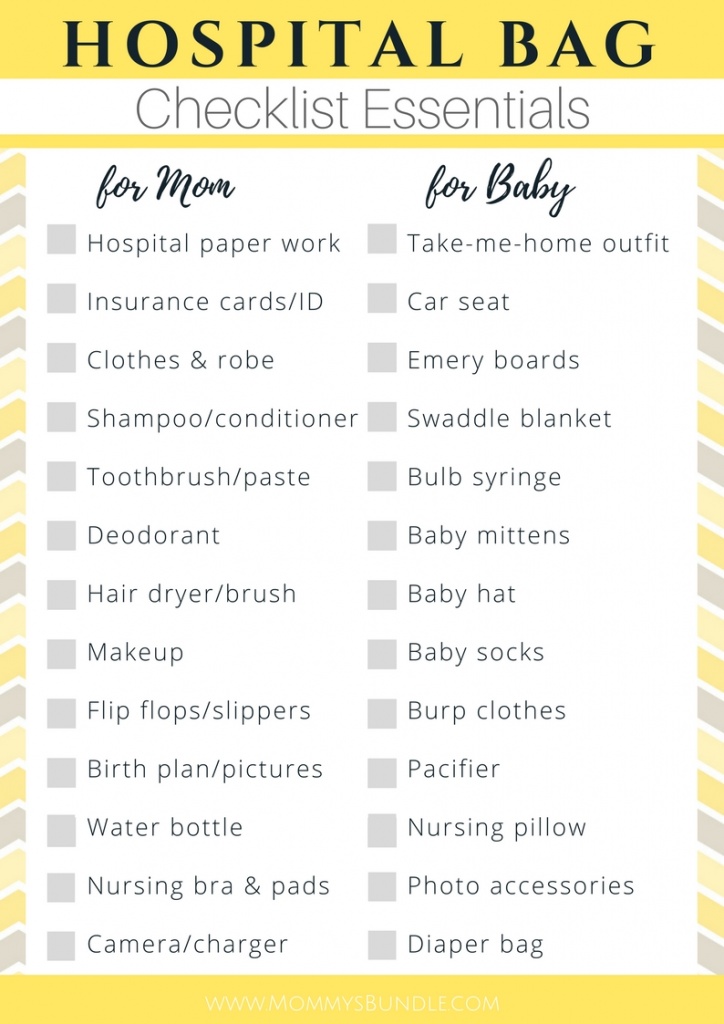 Hospital Bag Checklist: What to Pack Without Overdoing It