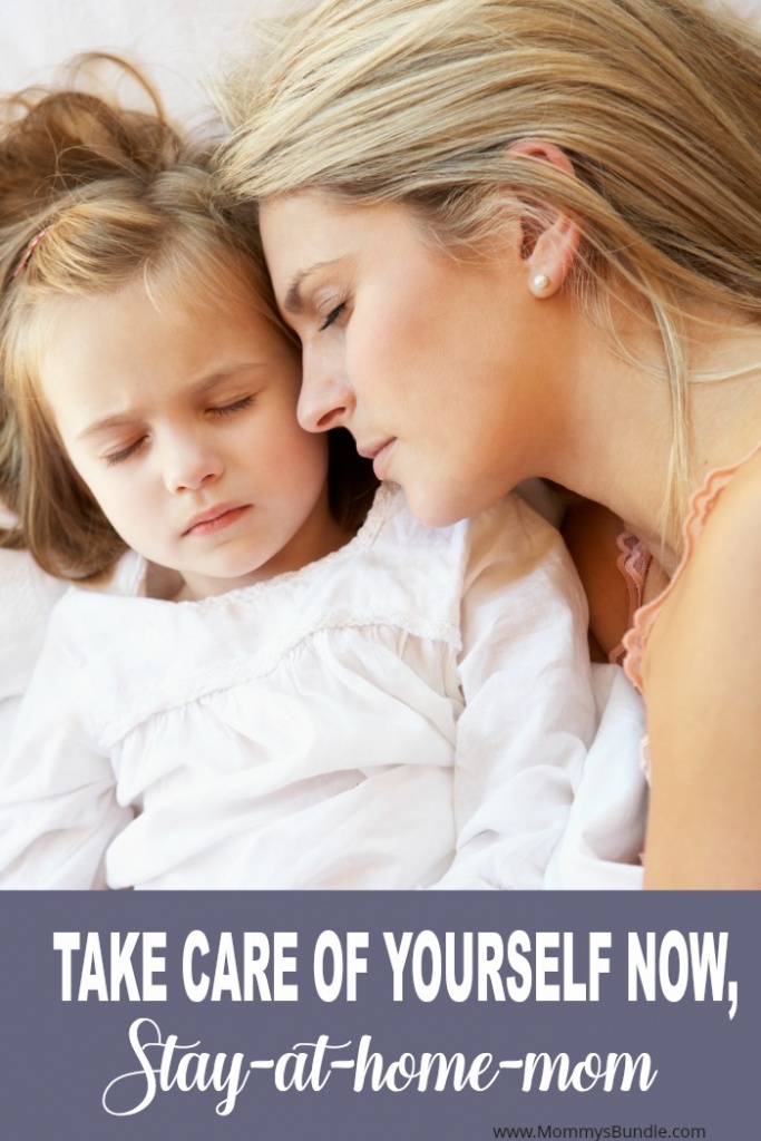 Self-care tips for moms who stay at home with kids.