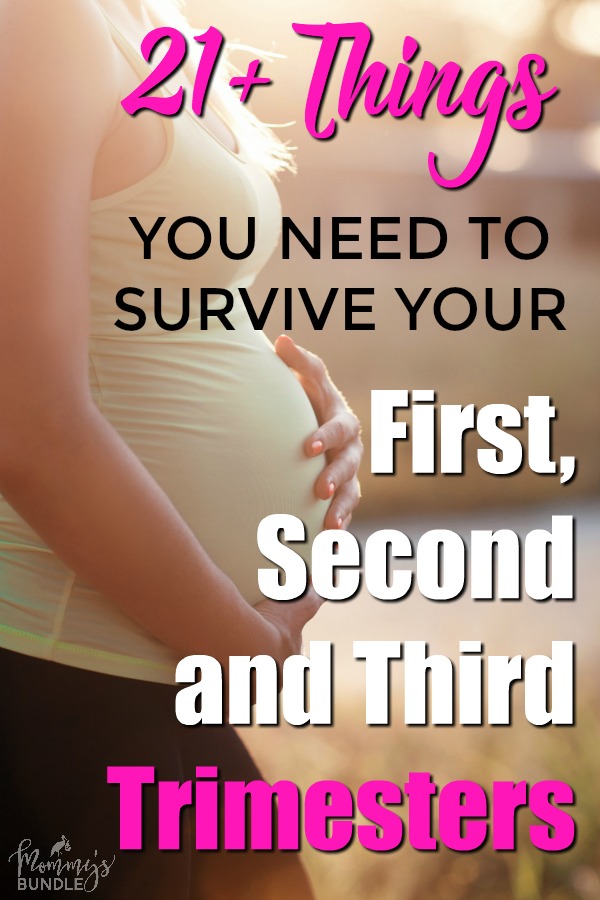 Pregnancy must-haves! The things you need to feel comfortable and survive your first, second and third trimester!