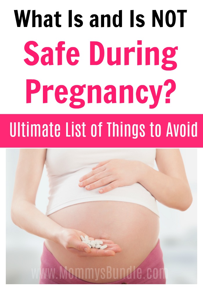 Pregnancy-safe activity list.