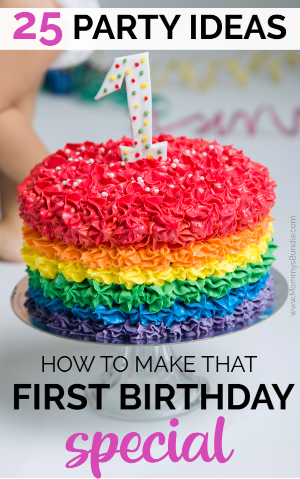 Ideas for a baby's first birthday