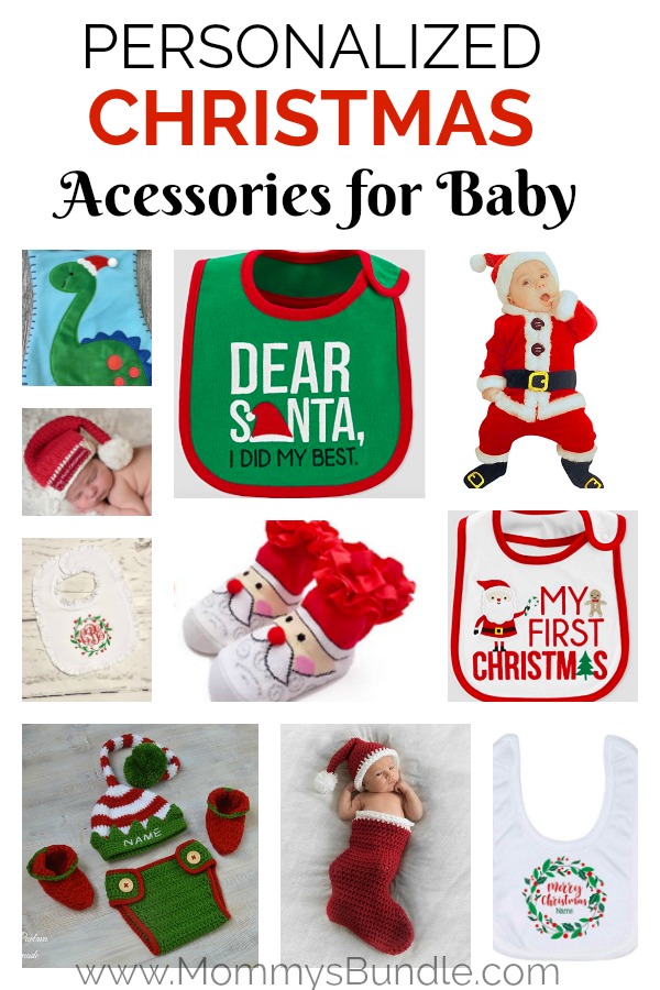 personalized christmas items for baby
