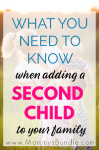 tips for adding a second child