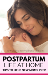 prepare for postpartum at home
